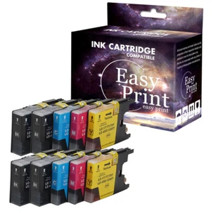 Cartucho de tinta 10PK para Brother LC79XL DCP-J525N DCP-J925N J525W J725DW J925DW - Imagen 1 de 1