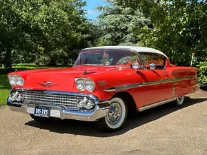 1958 CHEVROLET IMPALA 2DR HARDTOP * FACTORY 348 V8 * FULL NUMBERS MATCHING CAR * - Picture 1 of 24