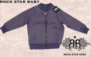 Rock Star Baby Children Bomber Jacket 2-4Y Size: 92-104 Rock Roll 01-17 _B9 - Picture 1 of 1