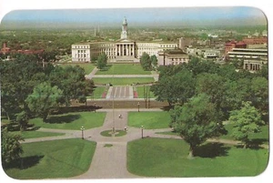 CIVIC CENTER CITY COUNTY BUILDING From Capitol Denver Colorado CO Postcard - Picture 1 of 2