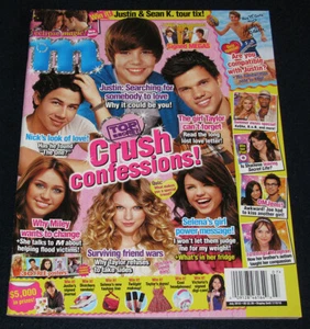 M Magazine July 2010 Nick Jonas Taylor Swift Lautner Justin Bieber Selena - Picture 1 of 6