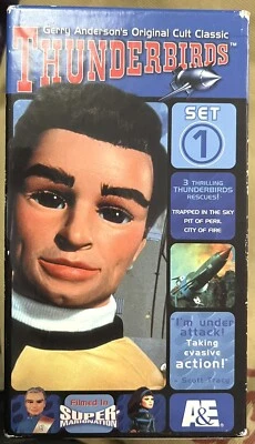 Thunderbirds Set 1-3 VHS set-Original Cult Classic-animated-sci-fi - Image 1 of 4