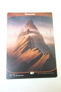 MTG Mountain (215) x1- Full Art-Unstable-Lightly Played - Picture 1 of 1