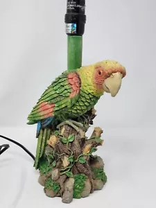 Parrot Bird Colorful Table Lamp Resin By Jaimy Accent Lamp - Picture 1 of 15