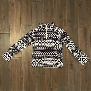 Children's Place Black & White Fleece S 5/6 - Picture 1 of 5