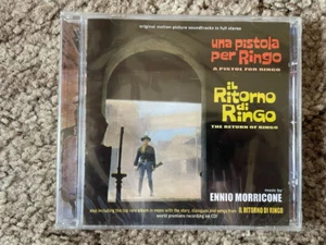 PISTOL FOR RINGO + RETURN OF RINGO (+ cd premiere of rare story album)Morricone - Picture 1 of 4