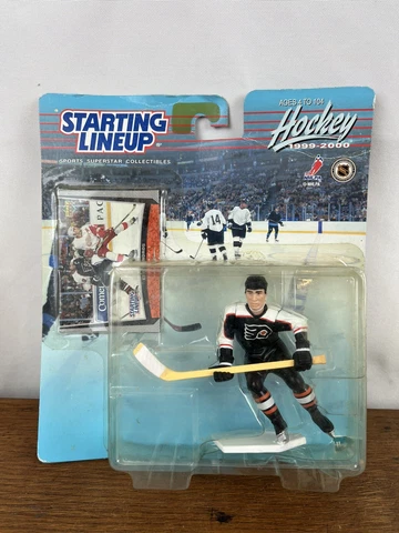1999-2000 Starting Lineup NHL Hockey  Eric Lindros Philadelphia Flyers NEW Cover