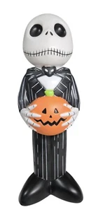 24 In. Tall Lighted Blow Mold Jack Skellington (Gemmy Halloween) NWOT - Picture 1 of 6