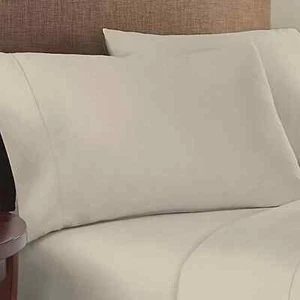Therapedic Sleep Rx 400 Thread Count Solotex Cotton King Sheet Set Fog - Bild 1 von 4