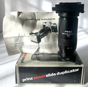 Prinz Zoom Slide Duplicator 1x-2x Japan 515 Film Photo Camera T-Mount - Picture 1 of 8