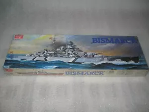 New Old Stock Academy German Battleship Bismarck #1415 1:350 scale SEALED 1987 - Picture 1 of 6