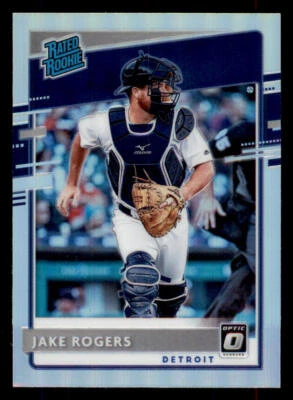 2020 Donruss Optic Holo #72 Jake Rogers RR - Image 1 of 2
