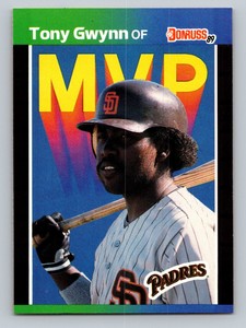 1989 Donruss #BC-20 Tony Gwynn   San Diego Padres Bonus MVP's