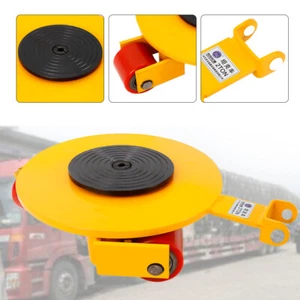 2T Machinery Mover Giallo Carrello di Trasporto Rulli di Trasporto Rullo Industriale Scooter - Foto 1 di 14