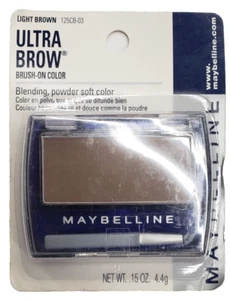 NEW Maybelline Ultra Brow Brush-On Color-125CB-03 LIGHT BROWN(PACKAGE MAY VARY) - Picture 1 of 1