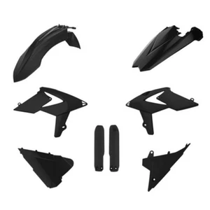 Polisport Beta RR 125/250/300 2T RR 350/390/400/430 4T 18 Komplett Plastik Kit SCHWARZ - Bild 1 von 1