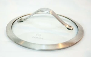 Calphalon Pot Pan Lid 6 7/8" - 7 1/4” Stainless Steel Glass Replacement Lid - Picture 1 of 6