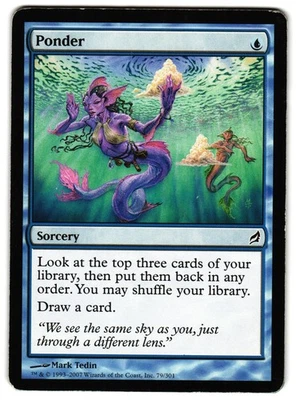 Ponder 79 - MP - Lorwyn  C - Image 1 of 2