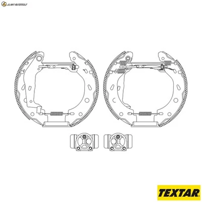 BREMSBACKENSATZ 84057400 FÜR SMART M160.910/160E6ALB03/160E6ALB04 0.6L 3cyl - Bild 1 von 4