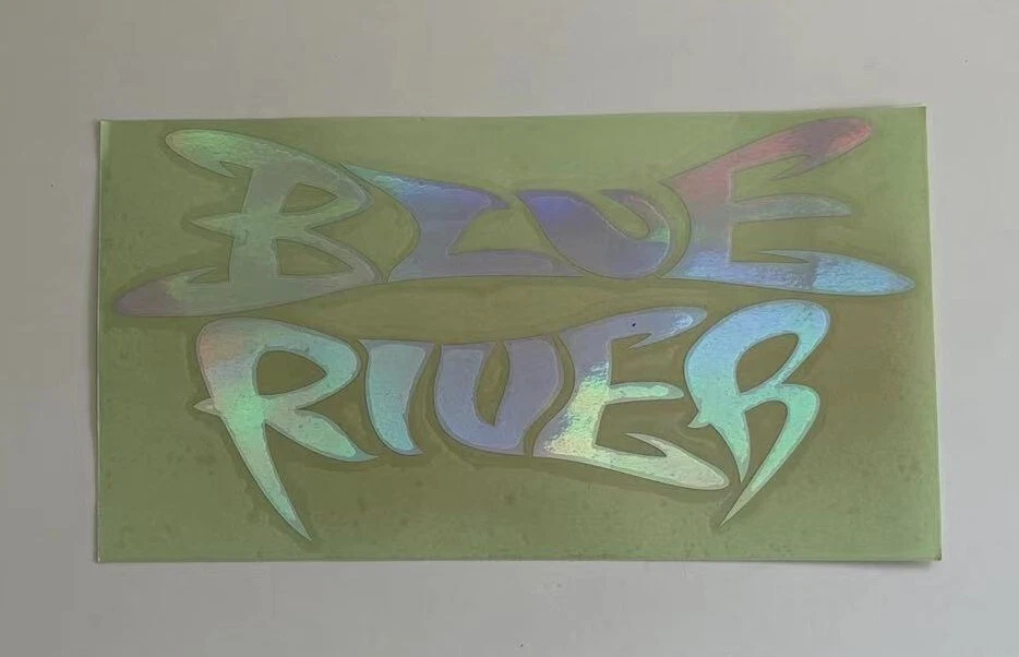 BRUERIVER logo sticker argent Chevrolet GMC Astro American car - Photo 1/1