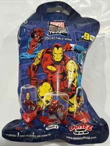 Marvel 80 Jahre Domez Serie 1 Sammlerstück Minis Iron Man Captain America ungeöffnet - Bild 1 von 2