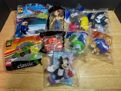 Lot Of 10 Assorted Mc Donalds Happy Meal Toys Woody, LEGO, Build A Bear… - Image 1 of 4