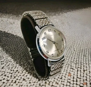 Vintage 1970 Men's Timex Marlin 34mm Automatic Watch with Champagne Dial  - Picture 1 of 13