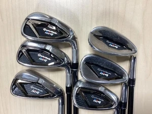 TaylorMade M4 US Iron Set 7-9,Pw,Aw,Sw 6pc Flex senior FUJIKURA ATMOS RED - Picture 1 of 5