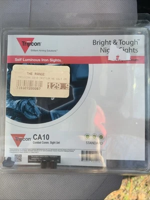 Trijicon Bright and Tough Night Sights for Colt Commander 80's Series - Image 1 of 2