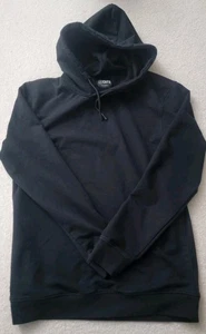 Cuts Classic Hoodie Mens Size Medium Black Sweatshirt Pullover Drawstring - Picture 1 of 5