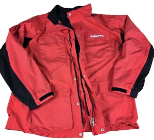 HILTI Giacca Cappotto Donna 4XL Impermeabile Soft Shell Full Zip Rosso Attrezzi Tasche - Foto 1 di 17