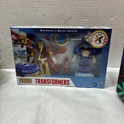 Transformers Collaborative Sonic the Hedgehog x Transformers Wingtail and Blue - Image 1 of 2