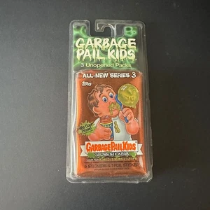 2004 Garbage Pail Kids All New Series 3 Blister Pack (Green Label) - Picture 1 of 5