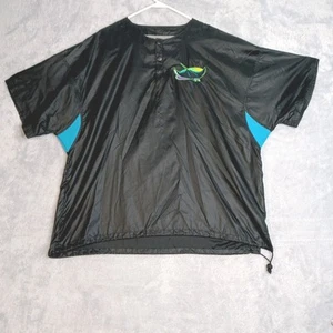 Vintage 90er Starter Tampa Bay Devil Rays Windbreaker Jacke Diamond Collection XL - Bild 1 von 13