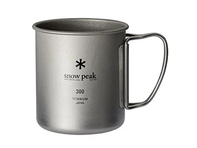 Snow Peak Mug / Titanium Single Mag Capacity 300ml MG-142 Cup Lightweight outdoo - Image 1 of 4