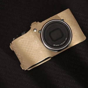 Serpentine Real Leather Camera Half Case Cover For Ricoh GR2 GRII Camera - Bild 1 von 28