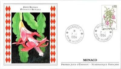 Monaco  FDC 1994 Monegasque Red Cross Fight Against AIDS - A03316 - Image 1 of 2