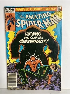 Amazing Spider-Man #229 Marvel Comics 1982 apparizione Juggernaut Madame Web Tom - Foto 1 di 11