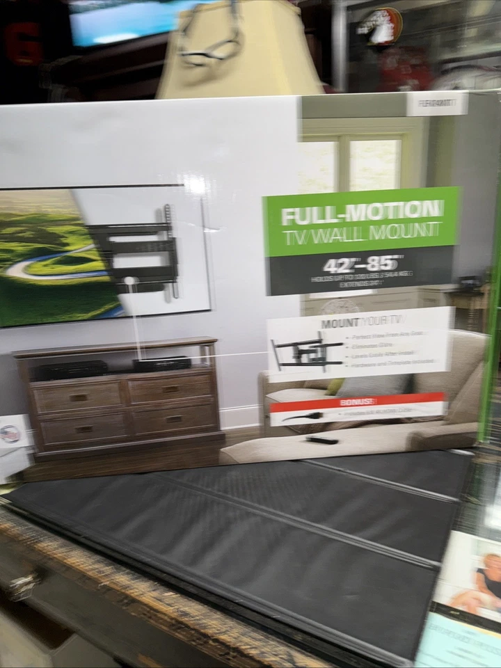 SANUS VUEPOINT FULL-MOTION TV MOUNT FOR TVS 42"-85" - Image 1 of 1