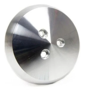 Sanden 7176 AC Compressor Billet Cover Serpentine Clear Powder-coated MARCH PERF - Picture 1 of 1