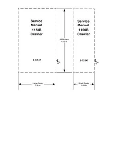 CASE 1150B COMPLETE SERVICE MANUAL - Picture 1 of 1