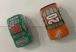 NASCAR METAL MINT HOLDER CARS #20 TONY STEWART & #18 BOBBY LABONTE - Picture 1 of 2