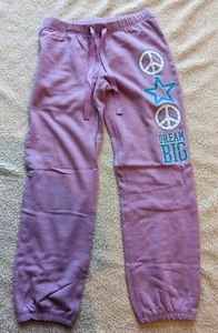 Justice Girls Purple Dream Big Sweat Pants - Picture 1 of 6