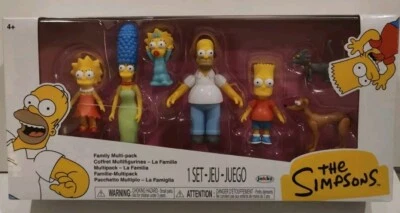 Juego de figuras Simpsons Family 2,5" paquete de 7 2024 Jakks Pacific - NUEVO Foto 1 de 4