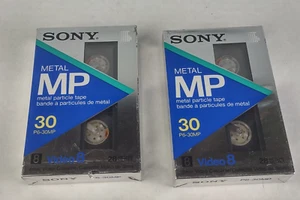 2 Sony Video 8 Metal MP P6-30MP NTSC8 Video Cassette - Picture 1 of 2
