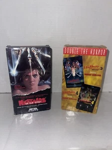 A Nightmare on Elm Street 1,3,4 (VHS) Horror Films Freddy Krueger - Picture 1 of 8