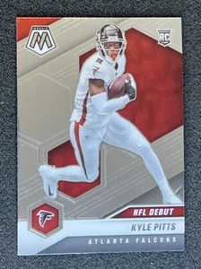 2021 Panini Mosaic NFL Debut #250 Kyle Pitts Base RC Atlanta Falcons - Picture 1 of 2