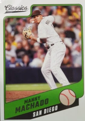 2022 Panini Chronicles Classics Manny Machado San Diego Padres #23 - Image 1 of 2