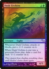 Dusk Urchins FOIL Shadowmoor NM Black Rare MAGIC THE GATHERING CARD ABUGames