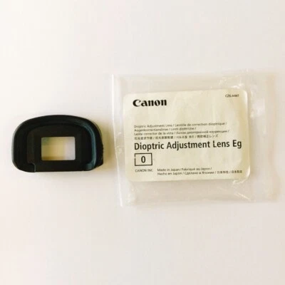 Canon 0 Dioptric Adjustment Eyepiece Lens Eg for EOS 7D,6D,5D Mark IV,EOS-1D X - Image 1 of 4